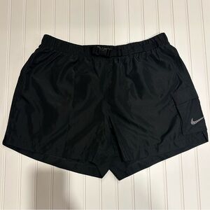 Nike Women's Black Athletic Shorts with Pockets XL